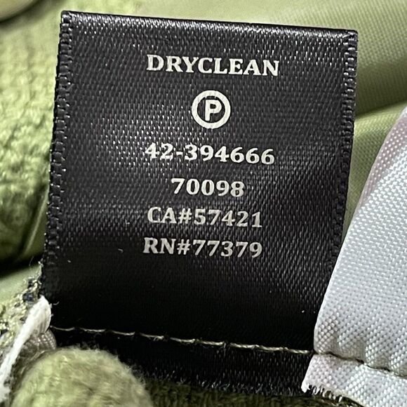 Ann Taylor Devin City Shorts Womens Size 8 Green Black Palm Leaf Print Tailored - Picture 10 of 11